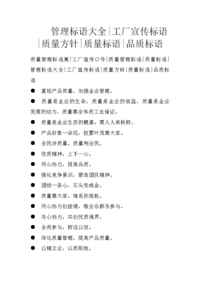 质量管理之光 从标语到行动的简明实践